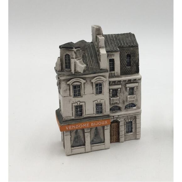 Miniature J Carlton Hand Painted French Paris Building Vendome Bijoux 210150 - Picture 1 of 5